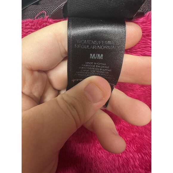 The North Face Women’s Fuzzy Fleece Full Zip Jacket Pink Size Medium Soft Warm - Picture 7 of 12